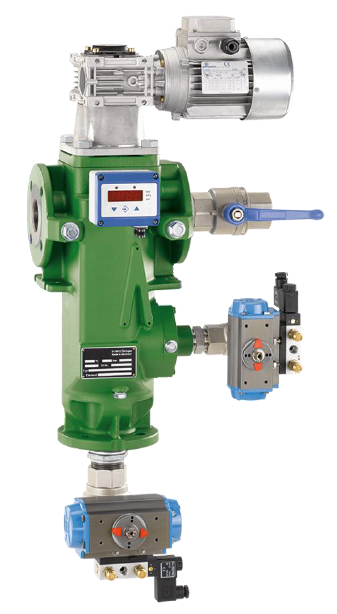 AF 112 G &egrave; un filtro automatico a controlavaggio per liquidi a bassa viscosit&agrave;