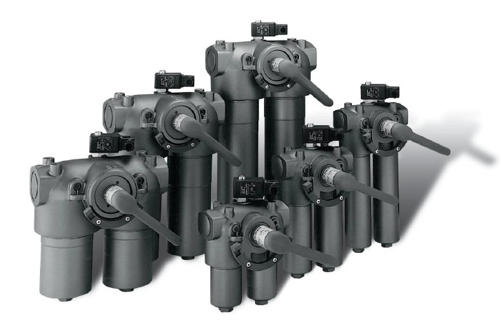 PI 370 famiglia di Filtri duplex media pressione 210/315 bar